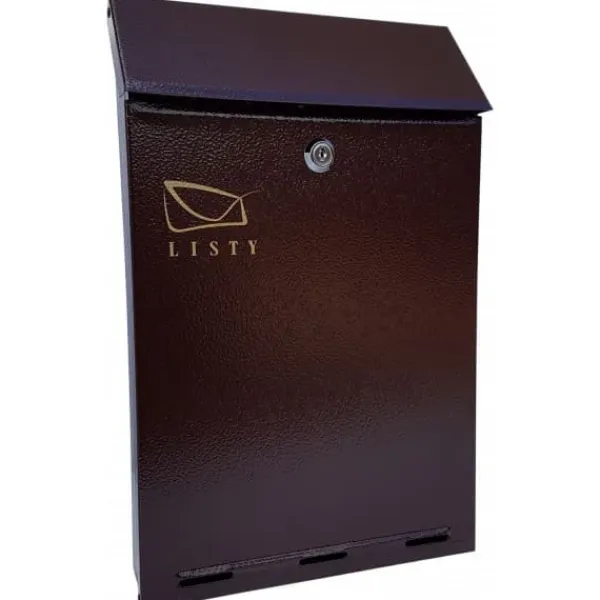 Postkasser & Brevindkast^POSTKASSE C-4 BRUN - SKL C4 656