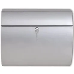 Postkasser & Brevindkast^Postkasse Rustfrit Stål - Postkasser