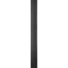 Postkasser & Brevindkast^Postkasse Stander, 109,5 cm Høj, 12,5x12,5 cm Base, Sort, Stål