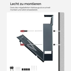 Hot Postkasse, 37x10,5x37 cm, Antracit Postkasser & Brevindkast