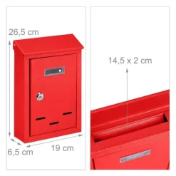 Discount Postkasse, 26.5x19x6.5 cm, Kodustaar Postkasser & Brevindkast