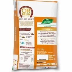 Jord & Sand^Potting compost OR BRUN 6 L
