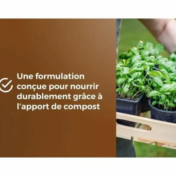 Jord & Sand^Potting compost OR BRUN 6 L