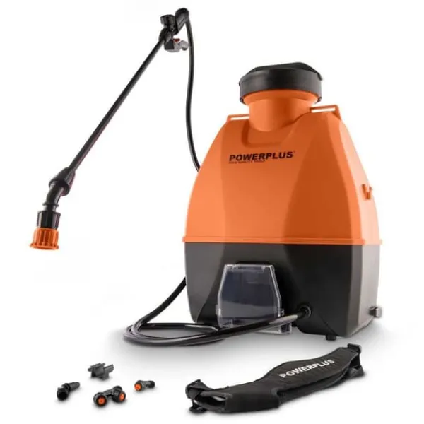 Haveværktøj^Powerplus Sulfator Powdpg80460 20v 16l Søvfarvet