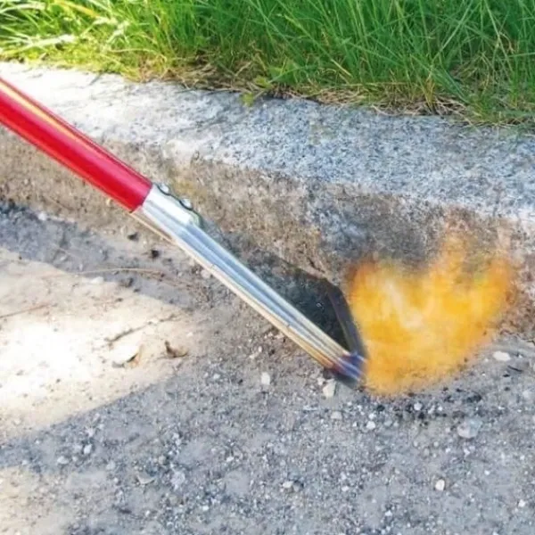 Premium Grøn Ukrudtsbrænder Bred Tud - ROTHENBERGER - 990°C - Ø40 mm - Rød og Gul Ukrudtsmiddel