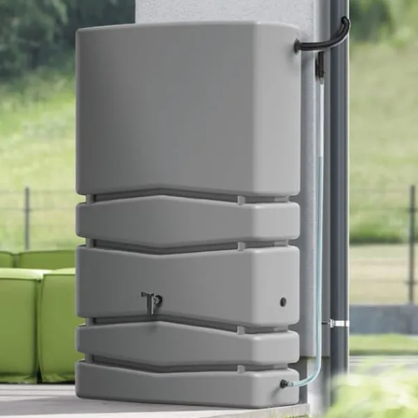 Clearance Prosperplast Tilslutning Til Vandtank Icanset Collection 37x30x5 Cm Sort Vanding