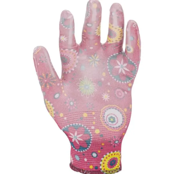 Best PU HANDSKER PINK L230309P, KORT, "9", CE, LAHTI Haveværktøj