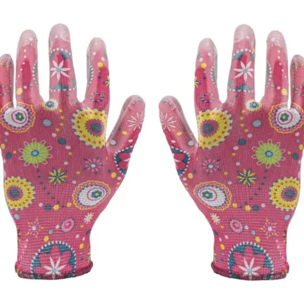Best PU HANDSKER PINK L230309P, KORT, "9", CE, LAHTI Haveværktøj