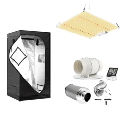 Clearance Quantum Grow Kit, 1000W Fuldspektrum, Egnet til VEG/Bloom,SQB60 Kit Til Plante- & Urtedyrkning