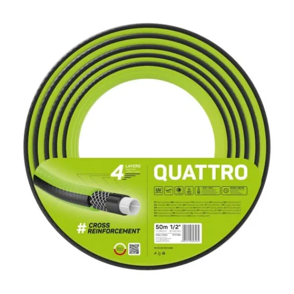 Vanding^QUATTRO haveslange 1/2" 50 m