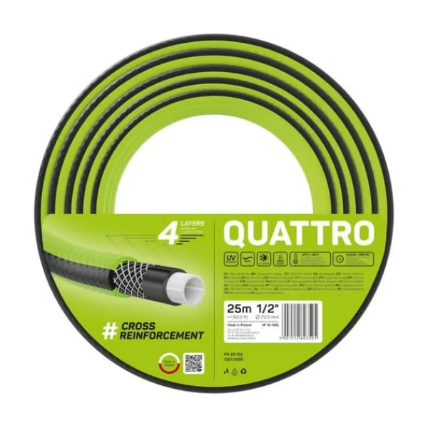 Vanding^QUATTRO haveslange 1/2" 25 m