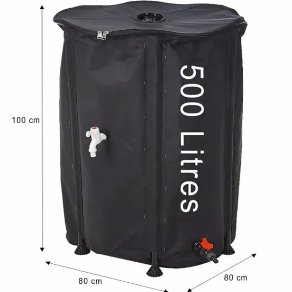 Online Rainbarrel kit Lifetime dw9200220 80 x 100 cm 500 L Regntønder