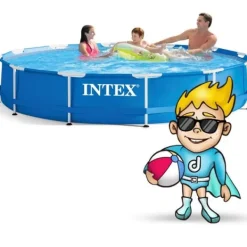 Pooler^Ramme havepool 366 x 76 cm INTEX 28210