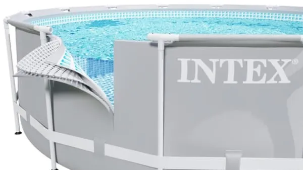 New Rammehavepool 305 x 76 cm 15-i-1 INTEX 26702 + boblemaskine GRATIS Pooler