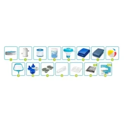 New Rammehavepool 305 x 76 cm 15-i-1 INTEX 26702 + boblemaskine GRATIS Pooler