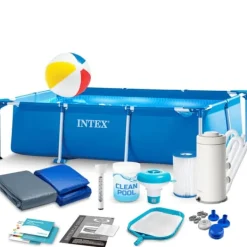 Pooler^Rammehavepool 260 x 160 x 65 cm 15-i-1 INTEX 28271