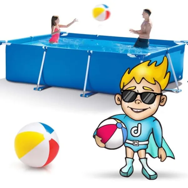 Pooler^Rammehavepool 260 x 160 x 65 cm 15-i-1 INTEX 28271