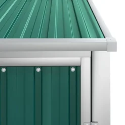 Outlet Redskabsskur til haven 88x89x161 cm galvaniseret stål grøn - Værktøjsskur - Værktøjsskure - Home & Living Skure, Garager & Carports