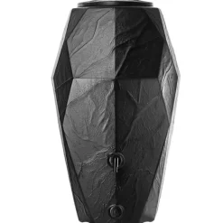 Hot Regnvandstank, 310 liter kapacitet, frostbestandig plastik, 100 cm højde, 60 cm diameter, effektiv regnvandsopsamling Regntønder