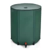 Regntønder^Regnvandstønde, 60 gallon bærbar sammenklappelig regnvandstønde, 24x32,5, grøn