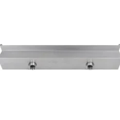 Springvand & Damme^Rektangulær vandfaldsfontæne med LED-lys rustfrit stål 60 cm - Fontæne Til Pool - Fontæner Til Pools - Home & Living
