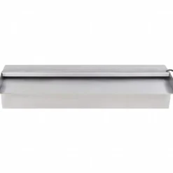 Clearance Rektangulær vandfaldsfontæne med LED-lys - Rustfrit stål | Størrelse: 45 cm Springvand & Damme