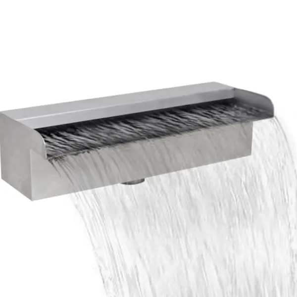 Online Rektangulær vandfaldsfontæne til pool rustfrit stål 30 cm - Fontæne Til Pool - Fontæner Til Pools - Home & Living Springvand & Damme