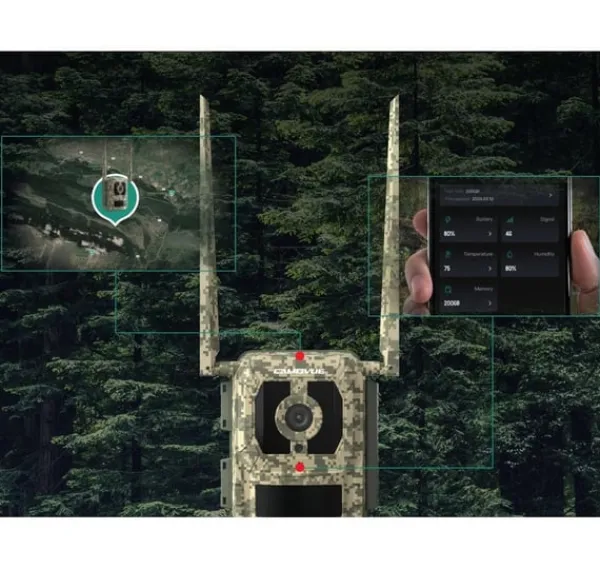 Sikkerhedsmonitorer & Videokameraer^Reolink, 4K 4G Cellular Trail Camera med Live Streaming, Talon Series S130