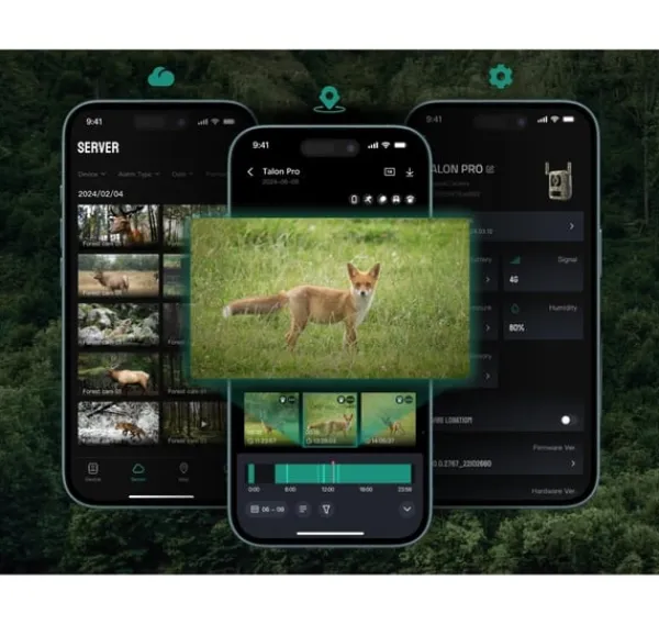 Sikkerhedsmonitorer & Videokameraer^Reolink, 4K 4G Cellular Trail Camera med Live Streaming, Talon Series S130