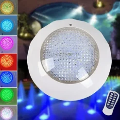 Online RGB Pool Lygter, 45W LED Effekt, 3000LM Lysstyrke, Langtidsholdbart Design Pool- & Spatilbehør