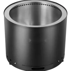 Outlet Røgfri bålpladsovn, 19,3 cm diameter, træbrændende, rustfrit stål, portabel udendørs varmekilde Pejse