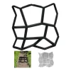 Havesten & Trædesten^Robust belægningsform 9 kamre 35 x 35 cm