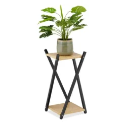 Plantestativer^Robust blomsterbod med 2 niveauer
