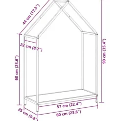 Clearance Robust brændestativ i koldvalset stål | Størrelse: 60x25x90 cm | Farve: Olivengrøn Tilbehør Til Brændeovne & Pejse