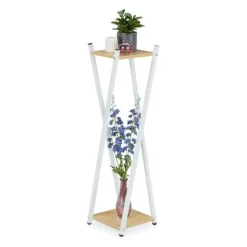 Sale Robust høj blomsterstander med 2 niveauer Plantestativer