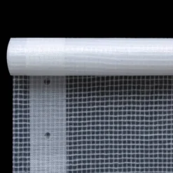 Drivhus^Robust Leno-Presenning 260 g/m² - Alsidig beskyttelse | Størrelse: 1,5 x 10 m | Farve: Hvid