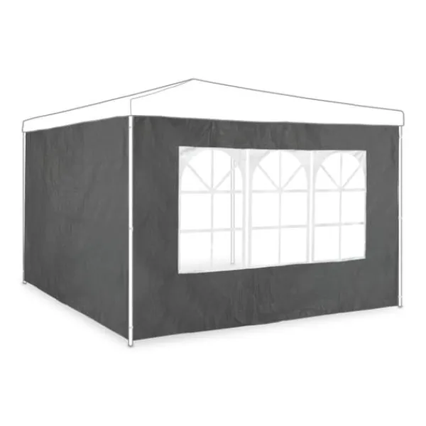 Telte & Lysthuse^Robust Pavilion sidevæg sæt med 2 grå