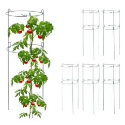 New Robust rundt espalier i sæt med 6 Krukker & Plantebeholdere
