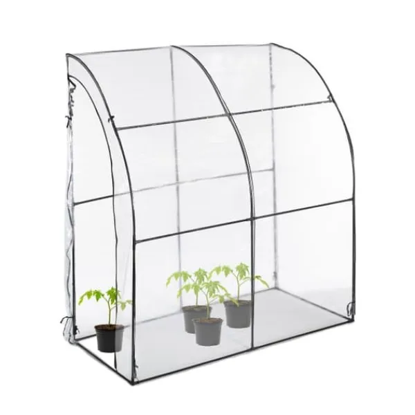 Hot Robust walk-in tomatdrivhus med folie Drivhus