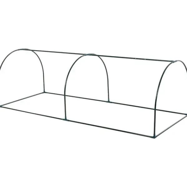 Hot Rootz Drivhus - Drivhus Med Dør - Kold Ramme - Plantehus - Gennemsigtig Ramme - 250 x 100 x 80 cm Drivhus