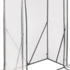 Drivhus^Rootz Folie Drivhus - Bærbart Plantehus - Tomathus - Pulverlakeret stål - UV-resistent PVC - 100 cm x 50 cm x 150/136 cm