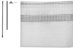 Drivhus^Rootz Folie Drivhus - Bærbart Plantehus - Tomathus - Pulverlakeret stål - UV-resistent PVC - 100 cm x 50 cm x 150/136 cm