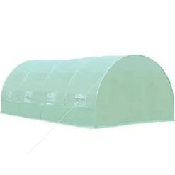 Sale Rootz Folie Drivhus - Tomat Drivhus - Tunnel Kold Ramme - Drivhus - Tomat Folie Drivhus - Grøn - 590 X 300 X 200 CM Drivhus