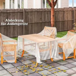 Discount Rootz Greenhouse Cover - Plastic Tarpaulin - Plantedækning - UV -resistent vandtæt - Fremme vækst - 8m x 10m Drivhus