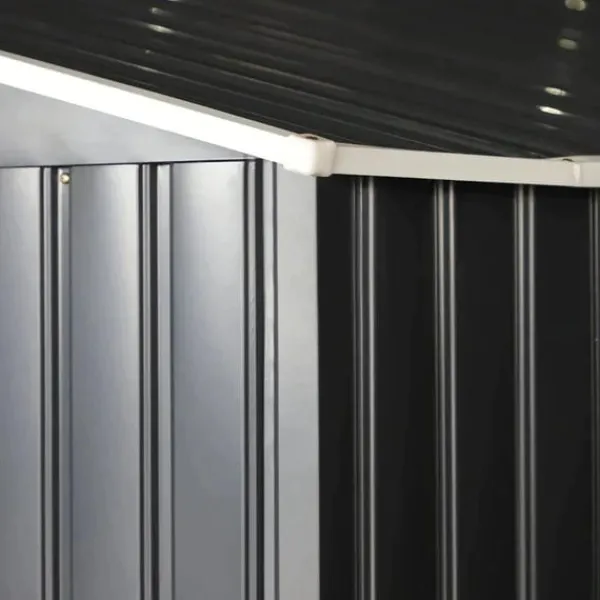 Rootz Haveskur - Opbevaringshaveskur - Skur - Grå - 12,5 X 11,1 fod Skure, Garager & Carports