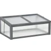 Online Rootz Mini -Greenhouse - Lille Garden Greenhouse - Plant Shelter - Good Light Permeability - 100L X 65B X 40H cm Drivhus