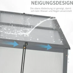 Online Rootz Mini -Greenhouse - Lille Garden Greenhouse - Plant Shelter - Good Light Permeability - 100L X 65B X 40H cm Drivhus