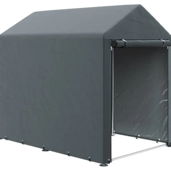 Skure, Garager & Carports^Rootz Værktøjsskur - Udendørs opbevaring - Cykelskur - Motorcykelgarage - UV-resistent presenning - Galvaniseret stål - 120 cm x 179 cm x 165 cm