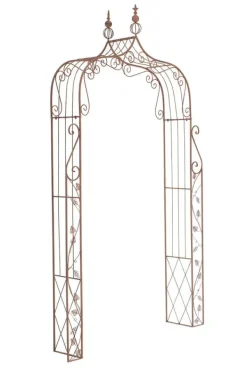 Buer, Spalier, Lysthuse Uden Tag^Rose Arch Aurora - Klatring Plant Arch - Robust og holdbar metalkonstruktion