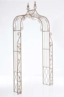 Buer, Spalier, Lysthuse Uden Tag^Rose Arch Aurora - Klatring Plant Arch - Robust og holdbar metalkonstruktion